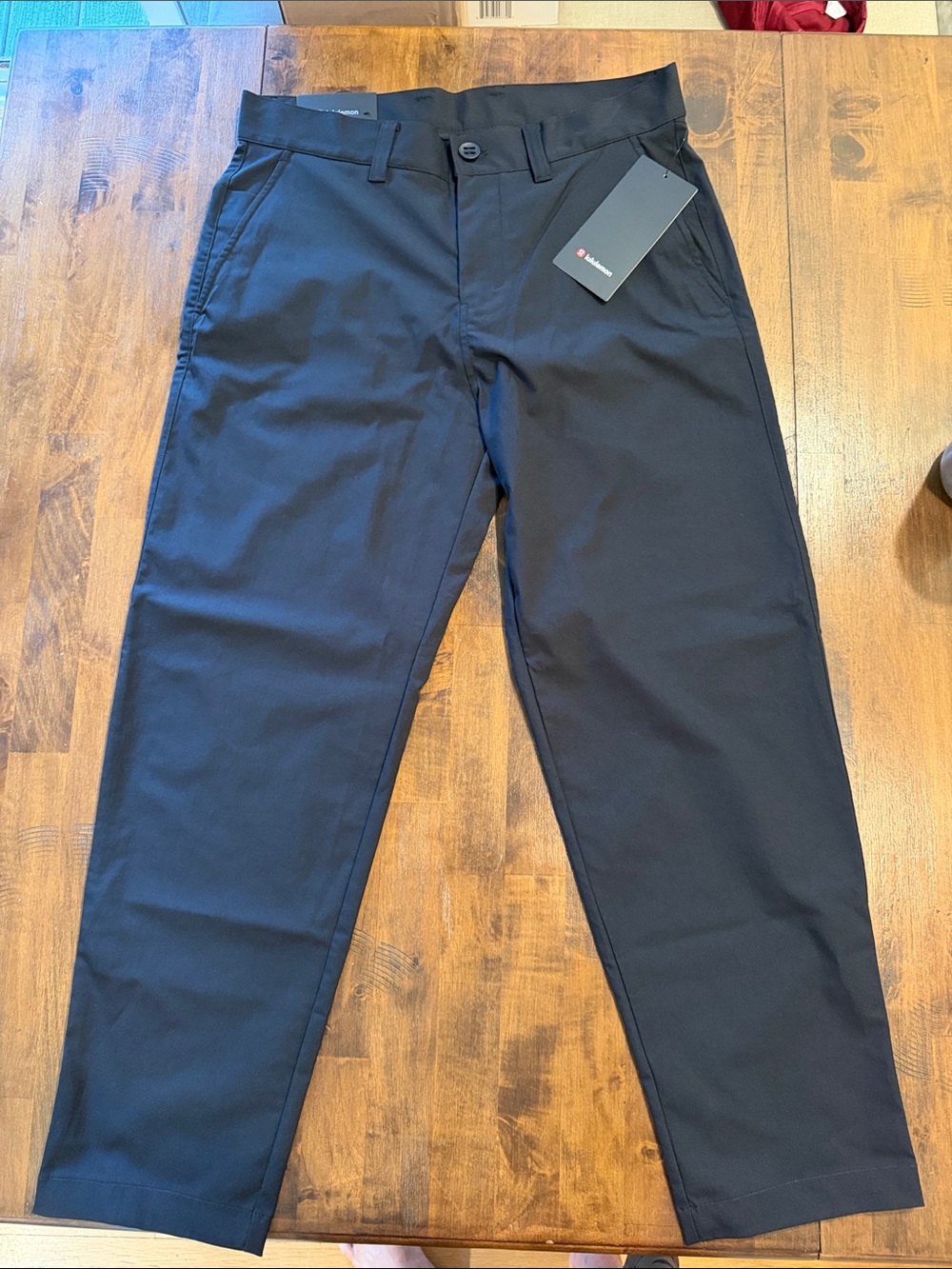 lululemon athletica Men's Black Chino-Style Pants